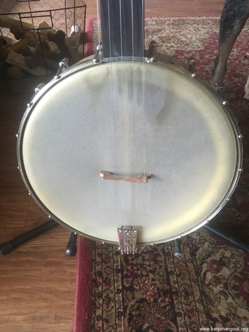 Kevin Fore Round Peak Fretless 5 String Banjo Used Banjo For Sale at