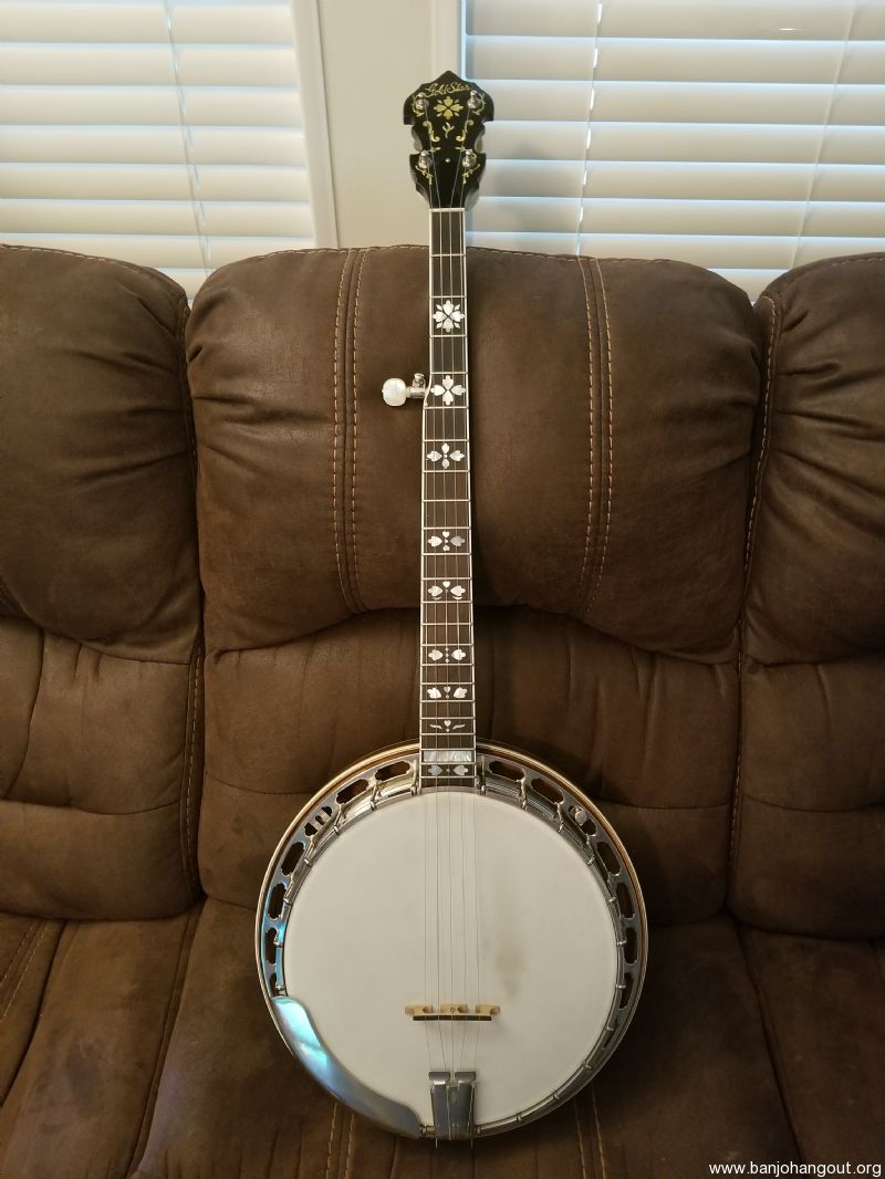 SOLD: Gold Star GF-200 w/Sloan ring - Banjo Hangout