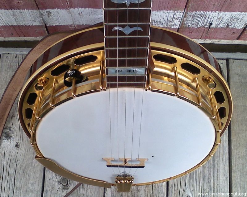 Huber Jim Mills Model( Sold pending funds) Used Banjo For Sale at