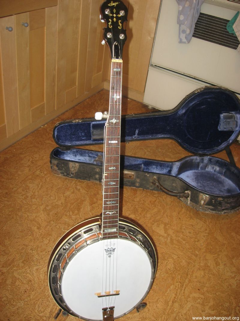1980's Saga Style I Banjo - Used Banjo For Sale at BanjoBuyer.com