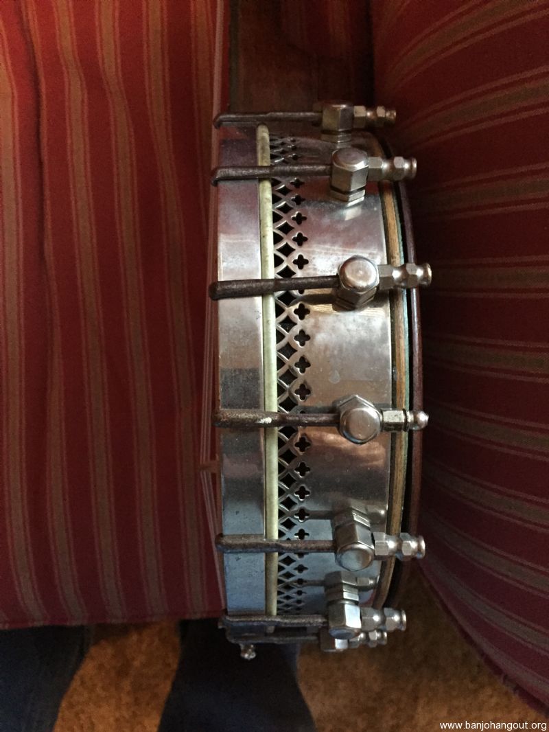 Lange Made Banner Blue Banjo Ukulele Uke PRICE DROP Used Banjo For