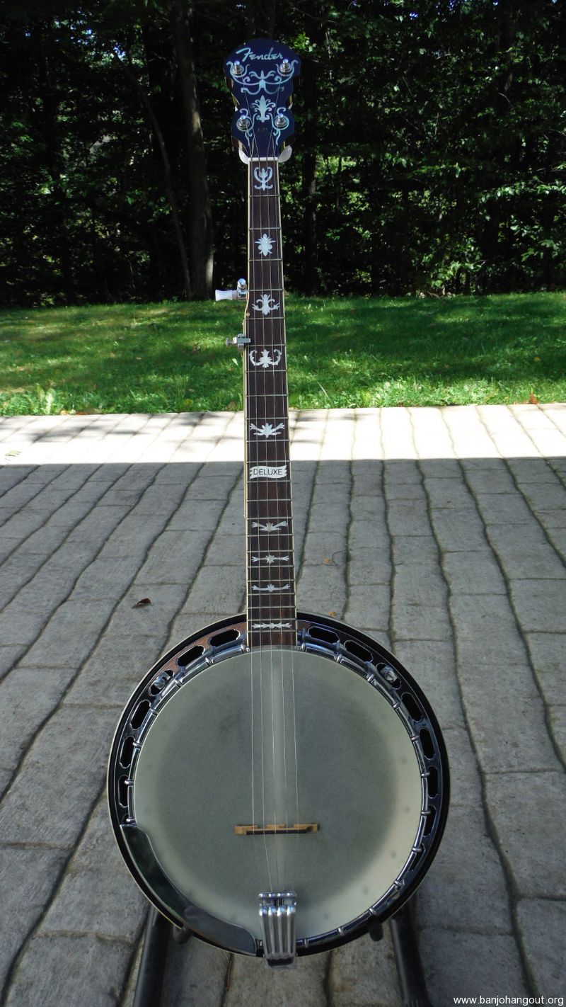 Fender Deluxe 5 string banjo Used Banjo For Sale at