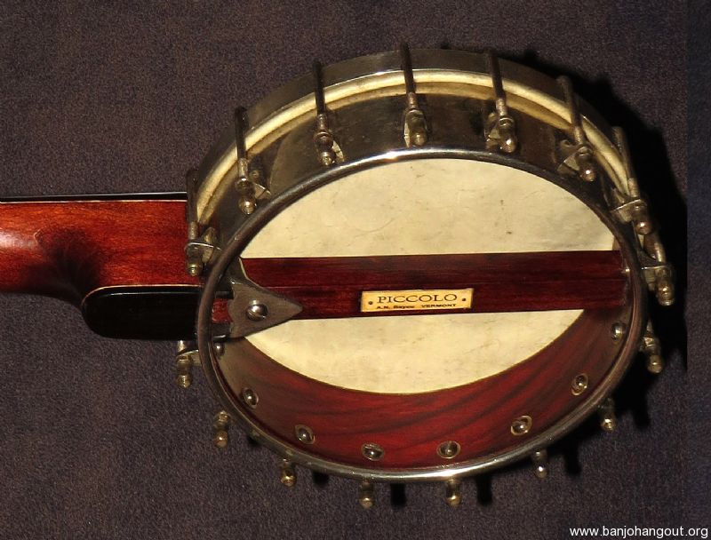 Baycu Small Banjos Fretless Piccolo Banjo S/N 1904 Used Banjo For