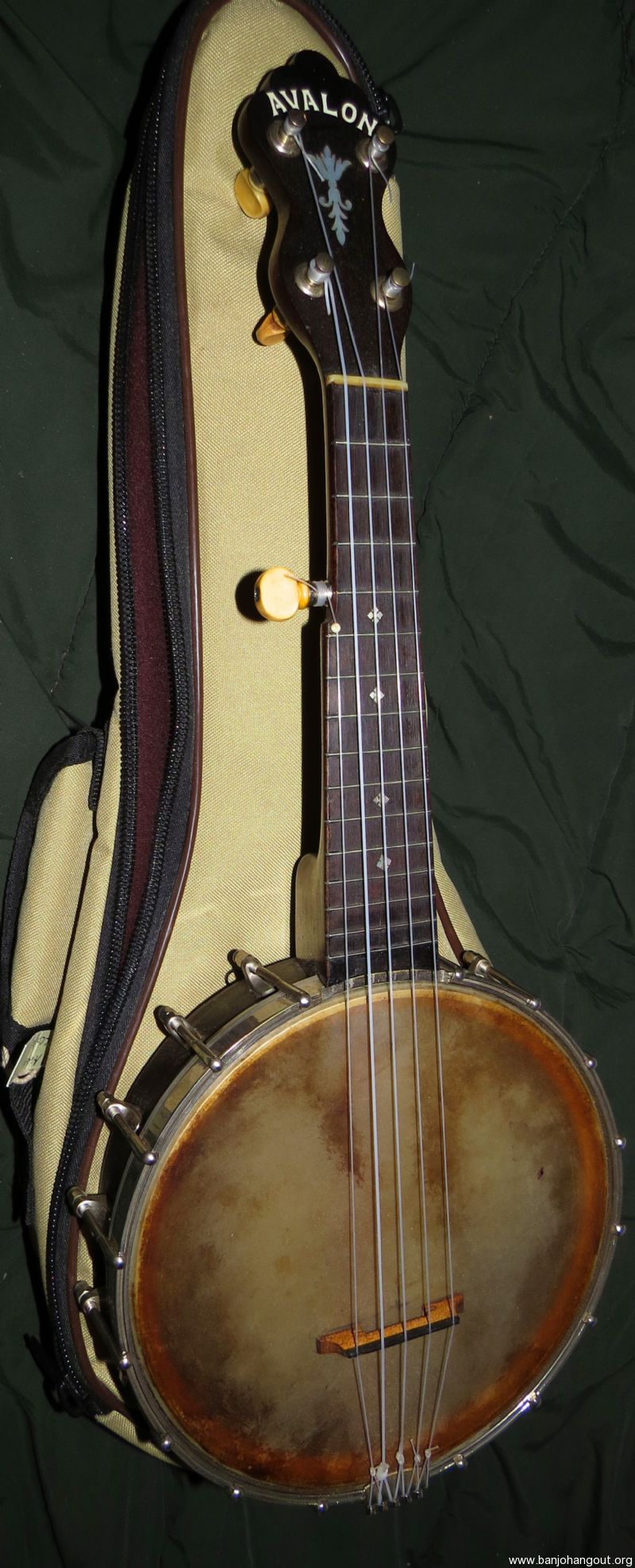 Baycu Small Banjos Piccolele 083 *SOLD* Used Banjo For Sale at