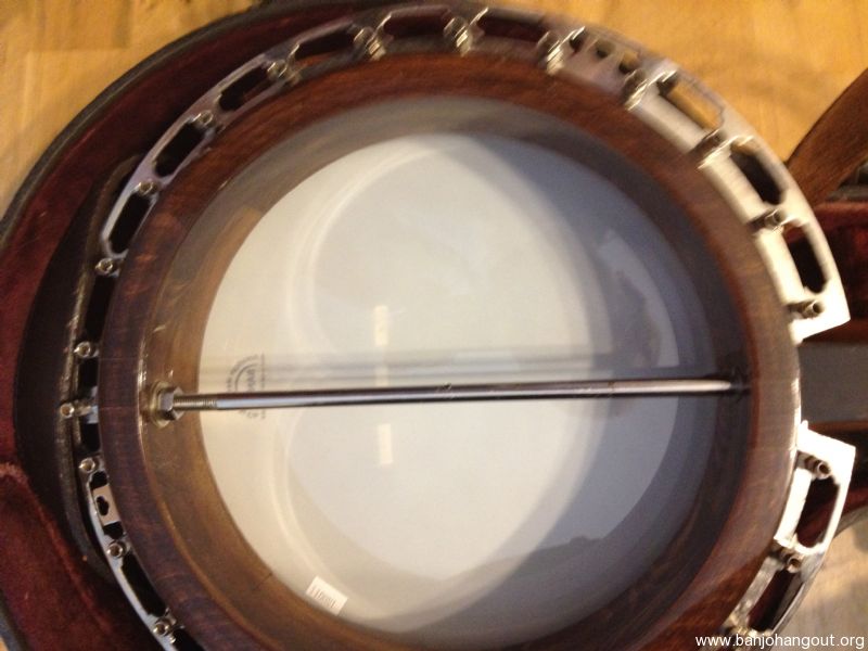 Do you want a wider neck? Wildwood Paragon Walnut Used Banjo For Sale