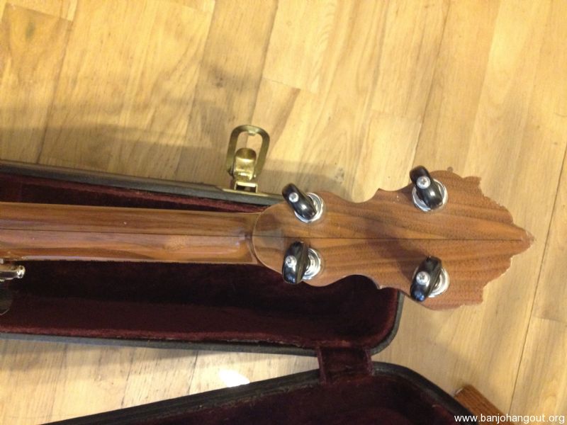 Do you want a wider neck? Wildwood Paragon Walnut Used Banjo For Sale