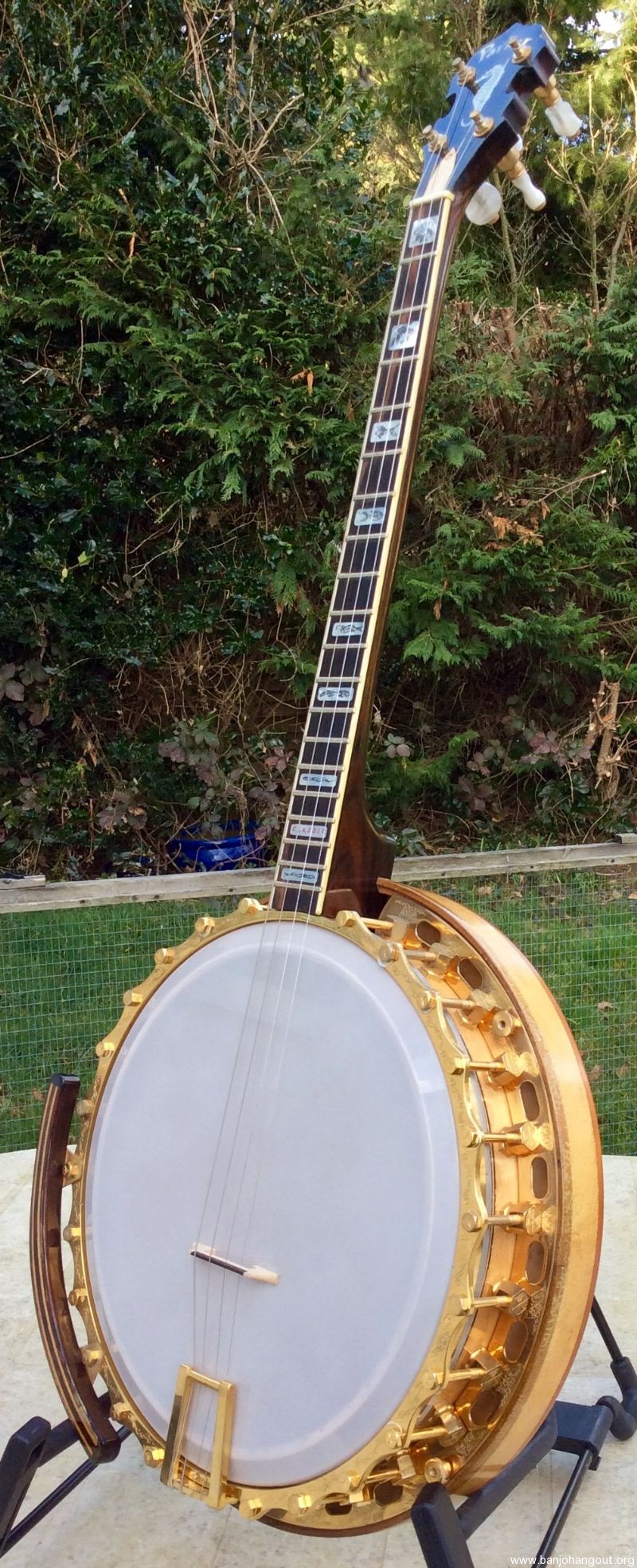 Parker Classic Tenor Banjo Used Banjo For Sale at