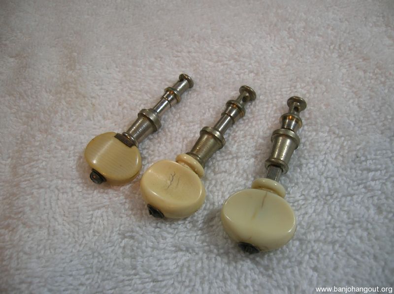 Set Of Vintage Friction Tuners Banjo Hangout
