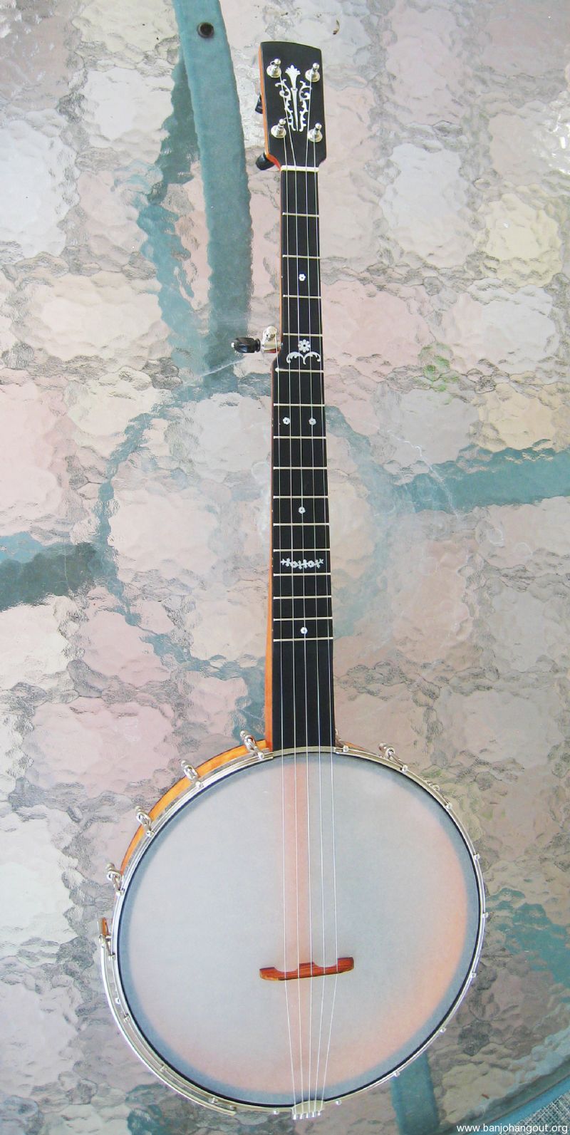 REDUCED Bob Flesher's new "Sandy Boy" Clawhammer Banjo Used Banjo