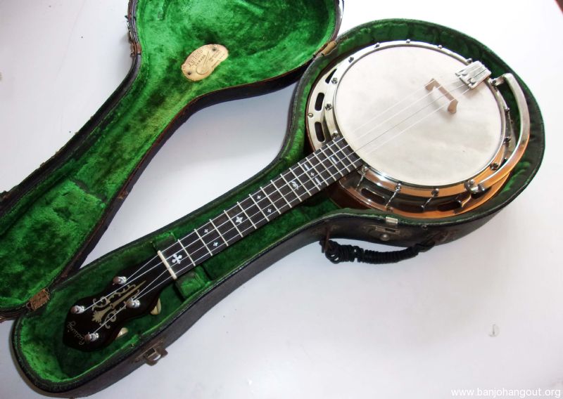 Ludwig Wendall Hall Professional Banjo Uke Used Banjo For Sale at