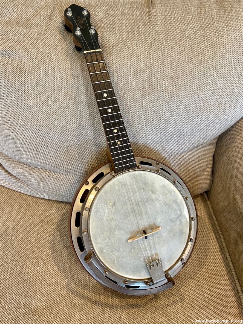 Ludwig Wendell Hall Banjo Ukulele Used Banjo For Sale at