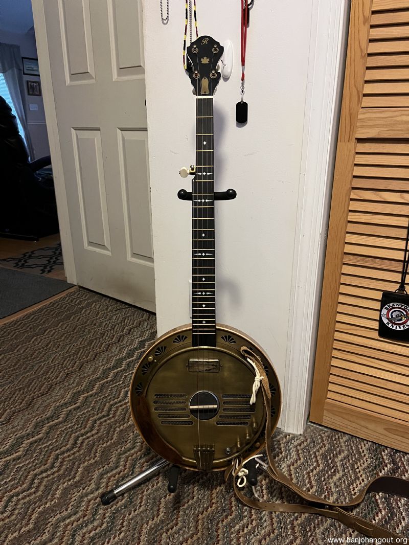 Rickard Resophonic Banjo Used Banjo For Sale at