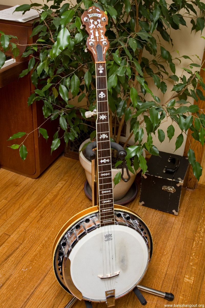 For Sale Fender Artist 5 string Banjo with archtop tonering