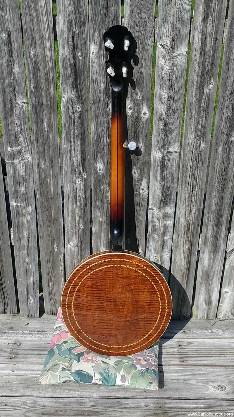 Custommade Banjo made with Gibson Parts Used Banjo For Sale at