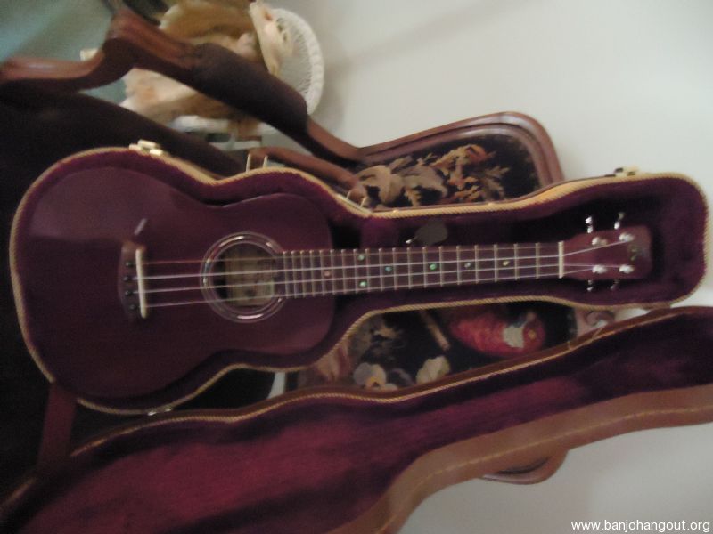 Kanilea Custom Made Tenor "Purple Heart" Uke. 695 Banjo Hangout