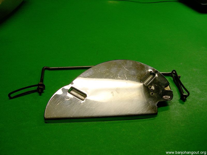 SOLD Vintage Elton Chrome Pickguard Banjo Hangout