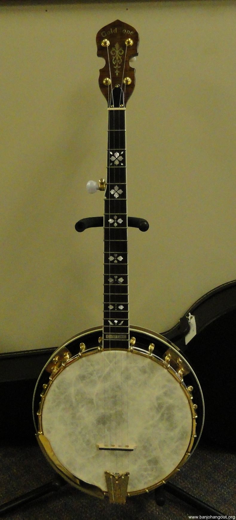 Gold Tone TB250 Travel Banjo Whyte Laydie Tone Ring Gold Plated