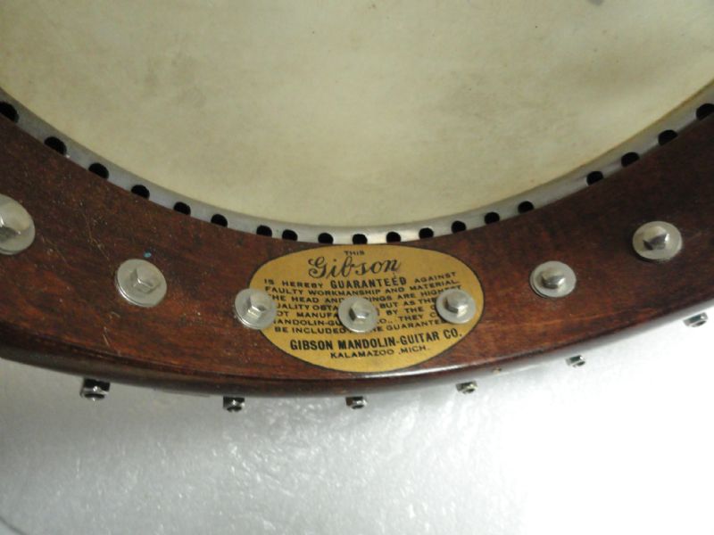 1920s/1930s Gibson MB11 Mandolin Banjo Ball Bearing Tone Ring Used