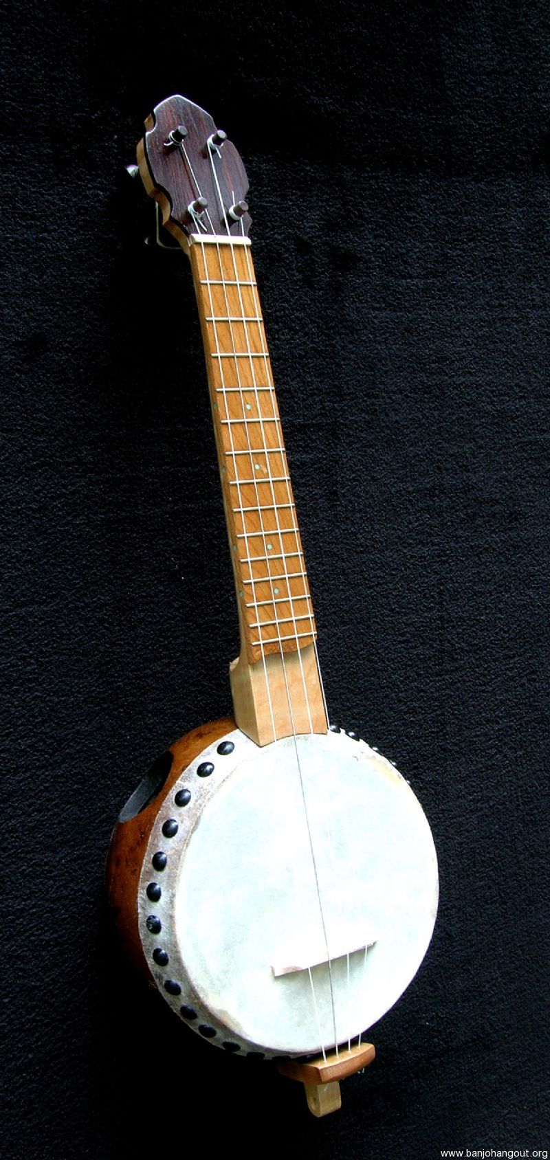 New Barry Sholder Gourd Clawhammer Ukulele 017T Used Banjo For Sale