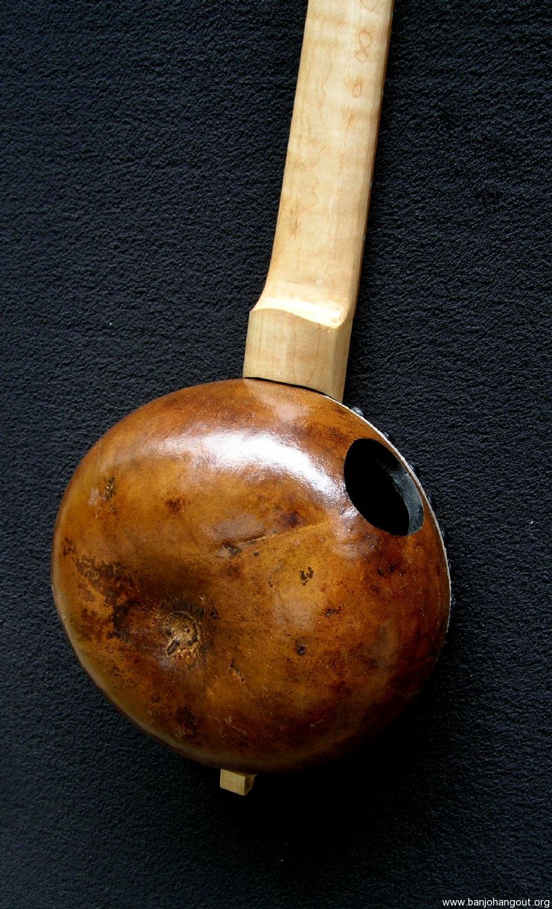 New Barry Sholder Gourd Clawhammer Ukulele 017T Used Banjo For Sale