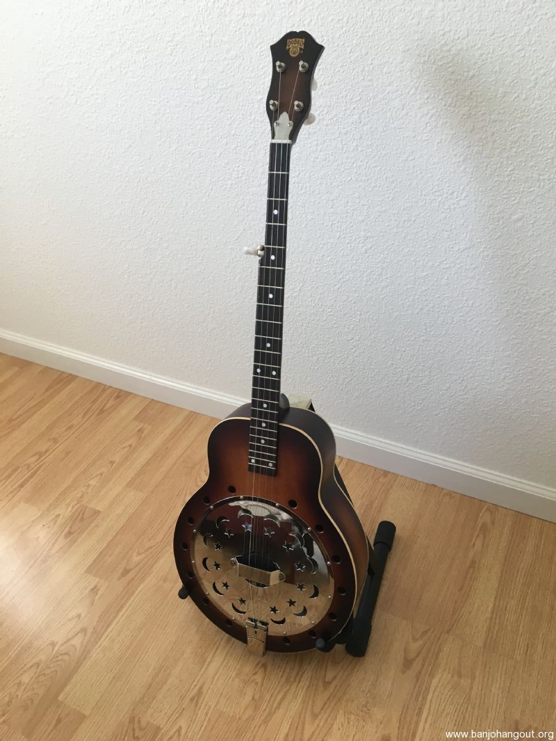5 String Dobro Dobjo Used Banjo For Sale at