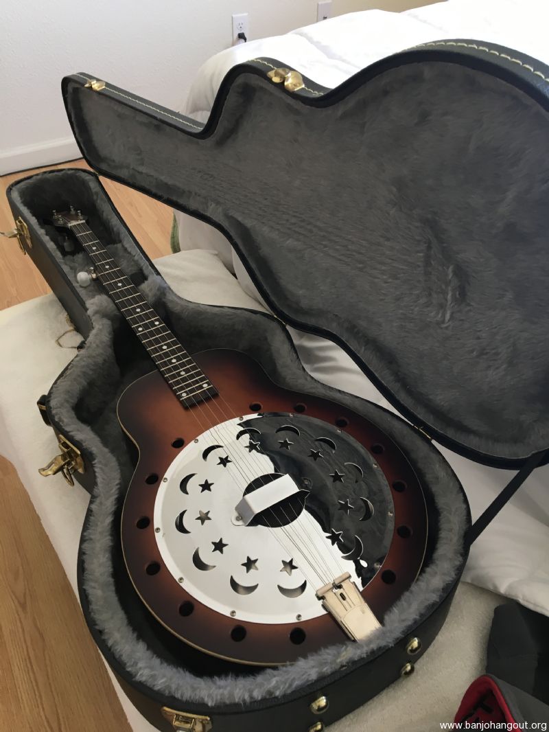 5 String Dobro Dobjo Used Banjo For Sale at