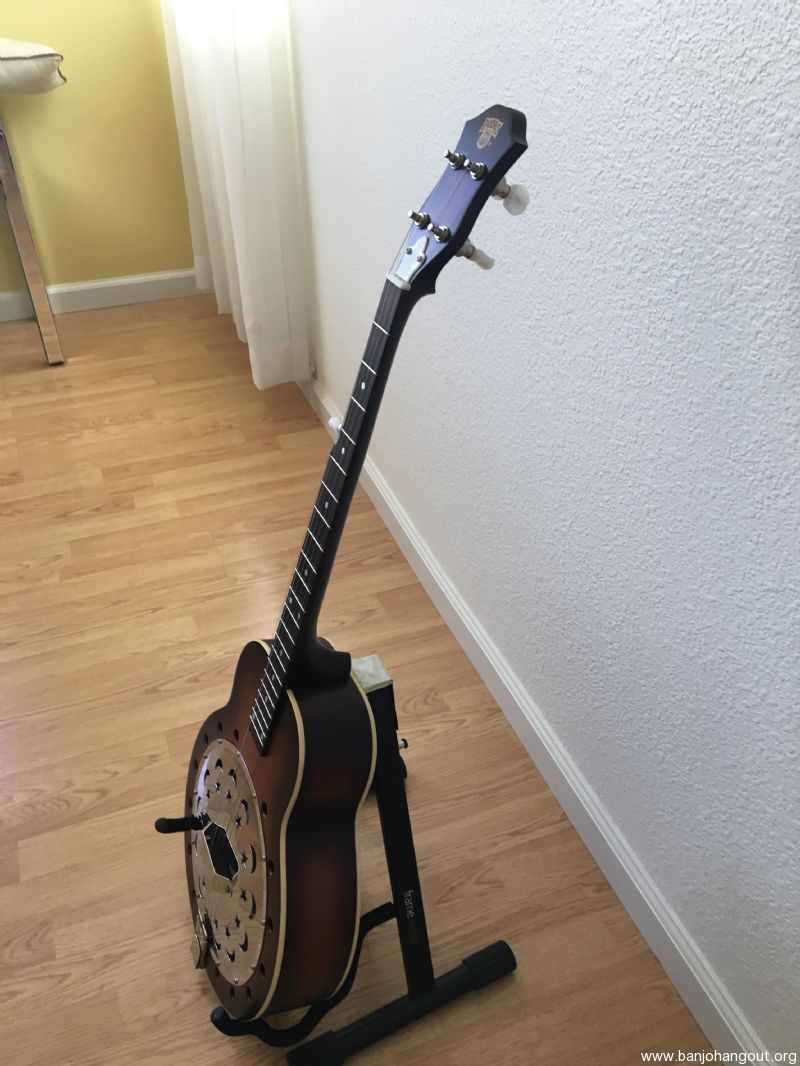 5 String Dobro Dobjo Used Banjo For Sale at