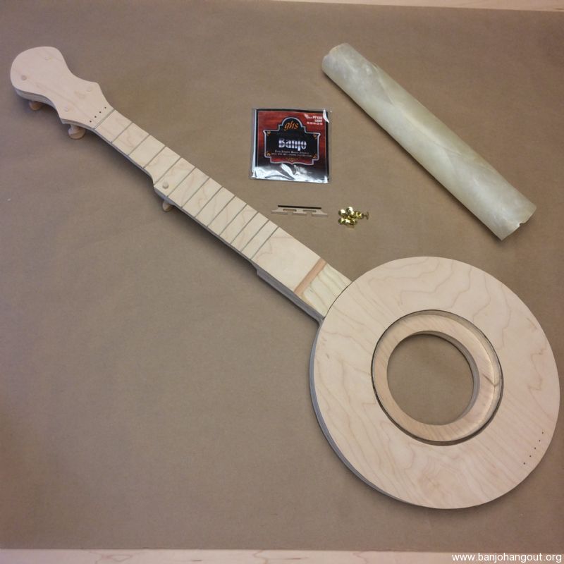 DIY mountain banjo kit Used Banjo For Sale at