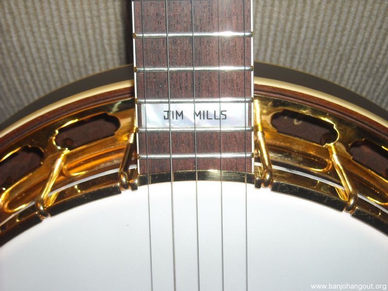Huber Jim Mills Model Used Banjo For Sale at