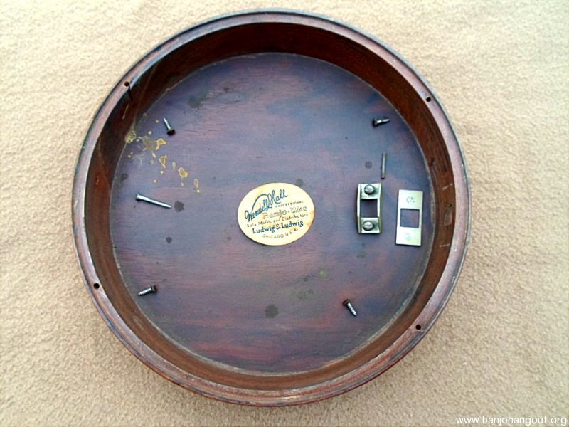 *SOLD* Ludwig Wendell Hall Banjo Uke Ukulele Used Banjo For Sale at