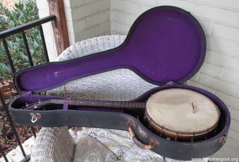 1930's Gibson Kalamazoo Resonator Tenor Banjo Sale, Trade, OBO Used