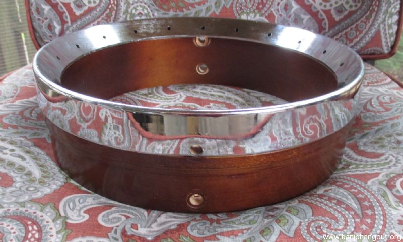 SOLD: 1970's Banjo rim & flathead tone ring. Gibson Mastertone style ...