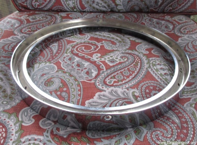SOLD: 1970's Banjo rim & flathead tone ring. Gibson Mastertone style ...