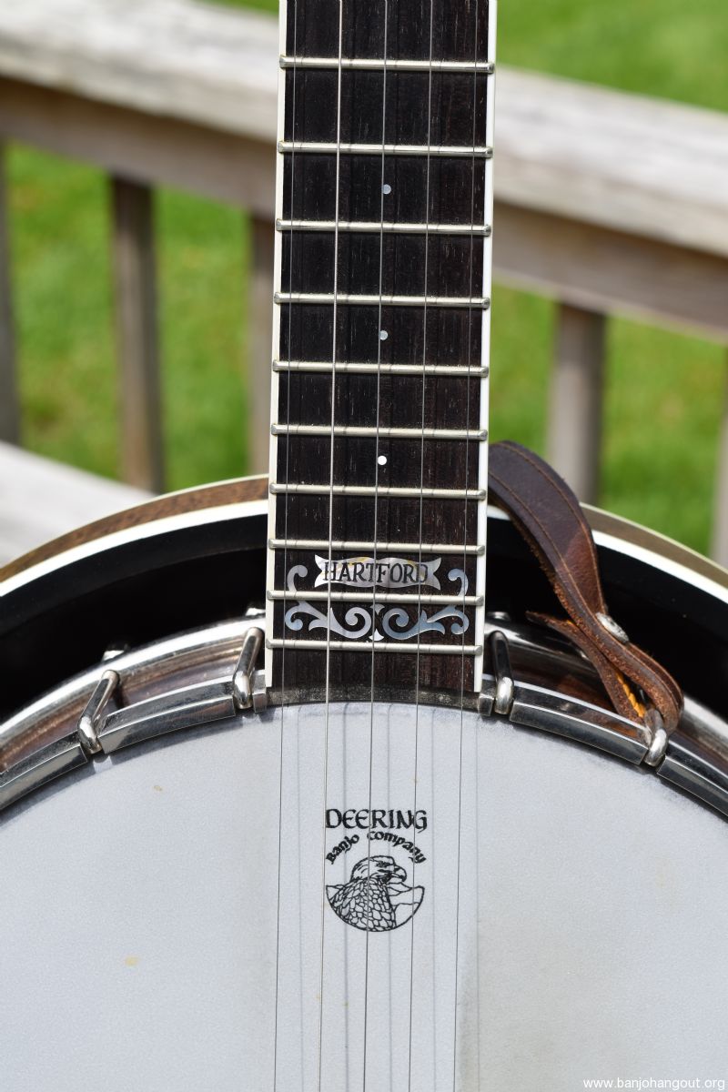 Deering John Hartford With Pop Off Resonator Used Banjo For Sale at BanjoBuyer