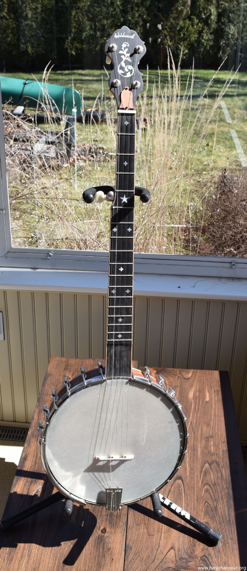 SOLD: Wildwood Exotic Wood Banjo - Banjo Hangout