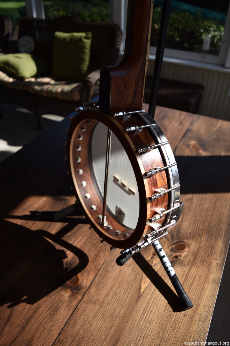 Wildwood Exotic Wood Banjo Used Banjo For Sale at