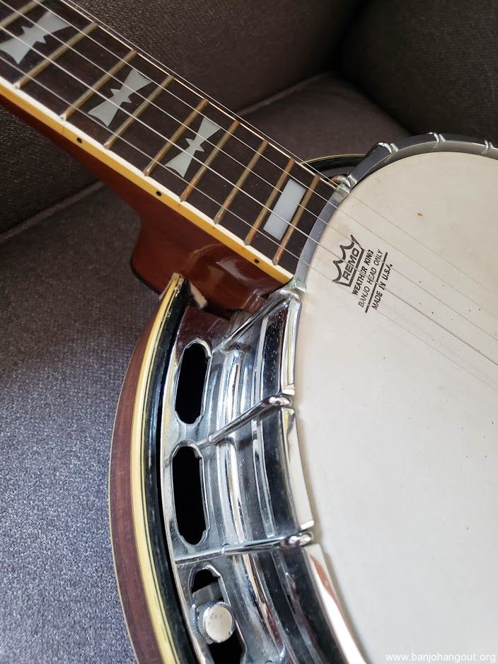 Unnivox bluegrass banjo Used Banjo For Sale at