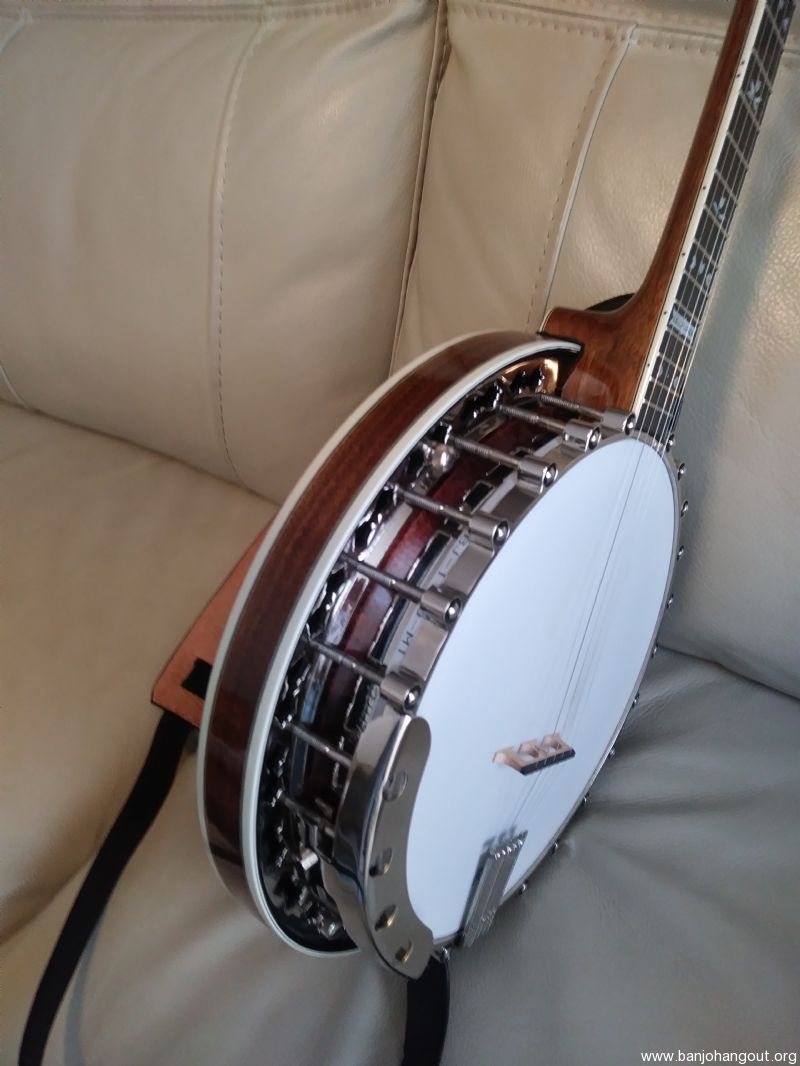 " Super RARE" Stelling Bellflower Top Tension 5 string banjo! Used