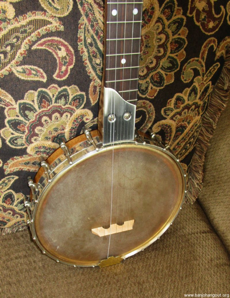 Tiger Maple Clawhammer Banjo...On Hold Used Banjo For Sale at