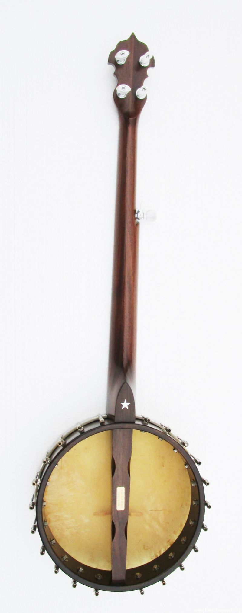 Walnut openback clawhammer banjo on hold used banjo for sale at