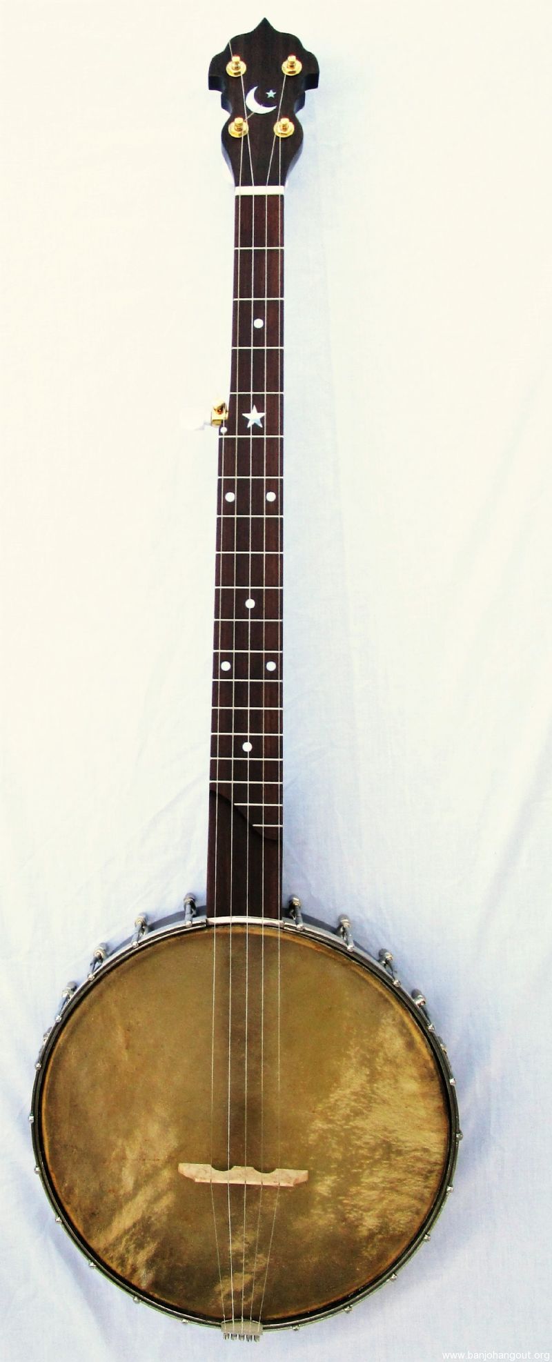 Walnut openback clawhammer banjo on hold used banjo for sale at