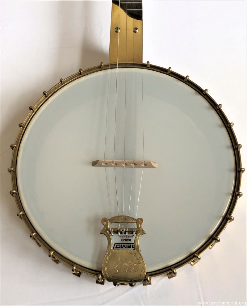 Brass Openback Clawhammer Banjo Used Banjo For Sale at