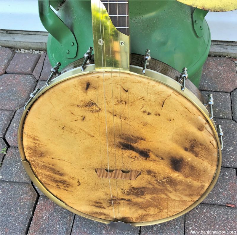 Oak Clawhammer Banjo with 13" Pot.. Used Banjo For Sale at