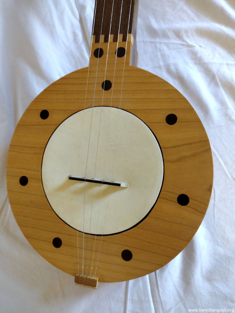 For Sale Fretless Mountain Banjo metal plate