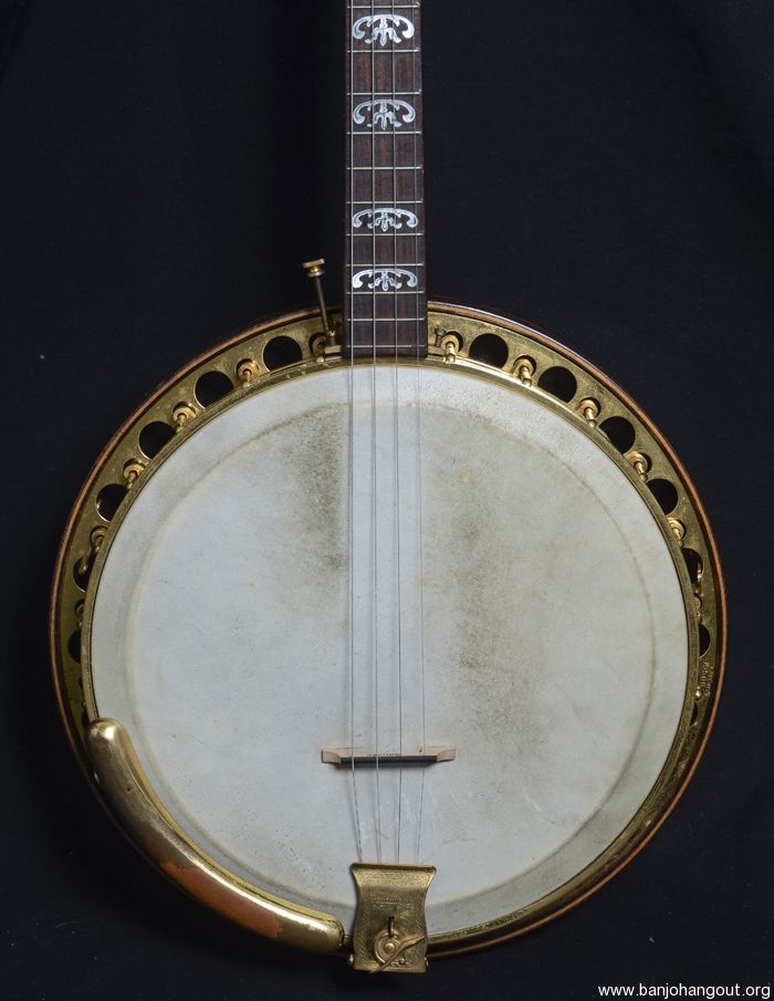 Extremely Rare1929 Paramount Artcraft Tenor Banjo Used Banjo For