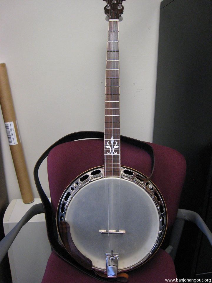 Bishline Custom Heirloom (burled walnut) REDUCED PRICE Used Banjo For