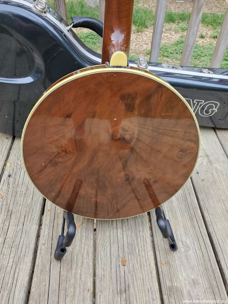 2020 Deering GDL Walnut Resonator Banjo (sold) Used Banjo For Sale