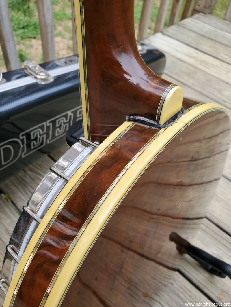 2020 Deering GDL Walnut Resonator Banjo (sold) Used Banjo For Sale