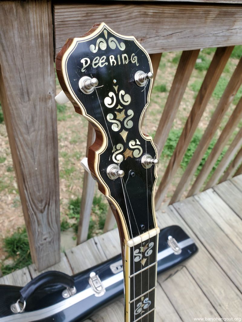 2020 Deering GDL Walnut Resonator Banjo (sold) Used Banjo For Sale