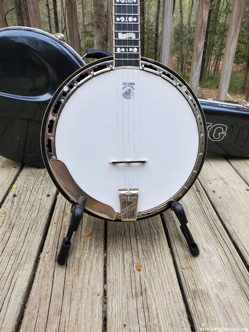 2020 Deering GDL Walnut Resonator Banjo (sold) Used Banjo For Sale